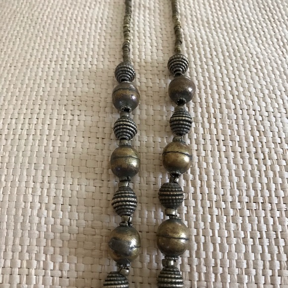 Bohemian Brass Necklace - Picture 1 of 4